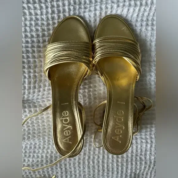 AEYDE Natania Leather Sandals Sz 41 (US 10.5)
